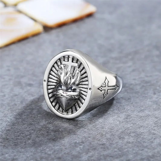Sacred Heart Of Jesus Ring